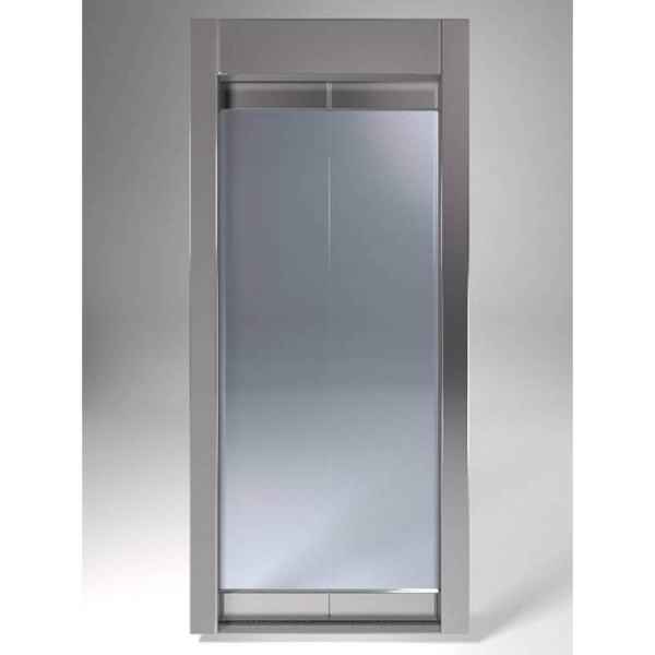 Αυτόματη Πόρτα Ανελκυστήρα central full glass 2p-4