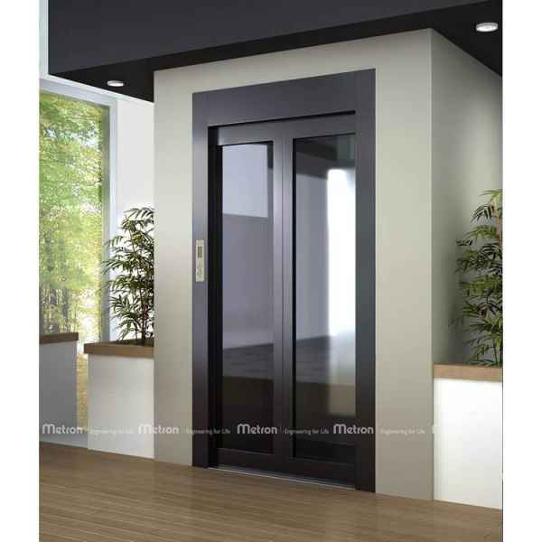 Πόρτα Ανελκυστήρα 2pc anthracite glass