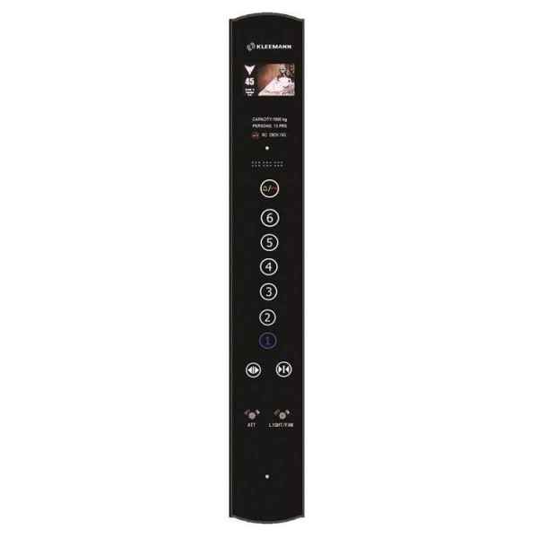 Κομβιοδόχος Ανελκυστήρα cop TSC black glass ucontrol